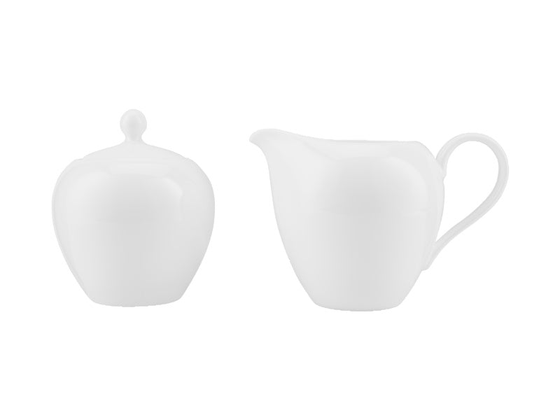 Maxwell & Williams Cashmere Classic Sugar & Creamer Set White
