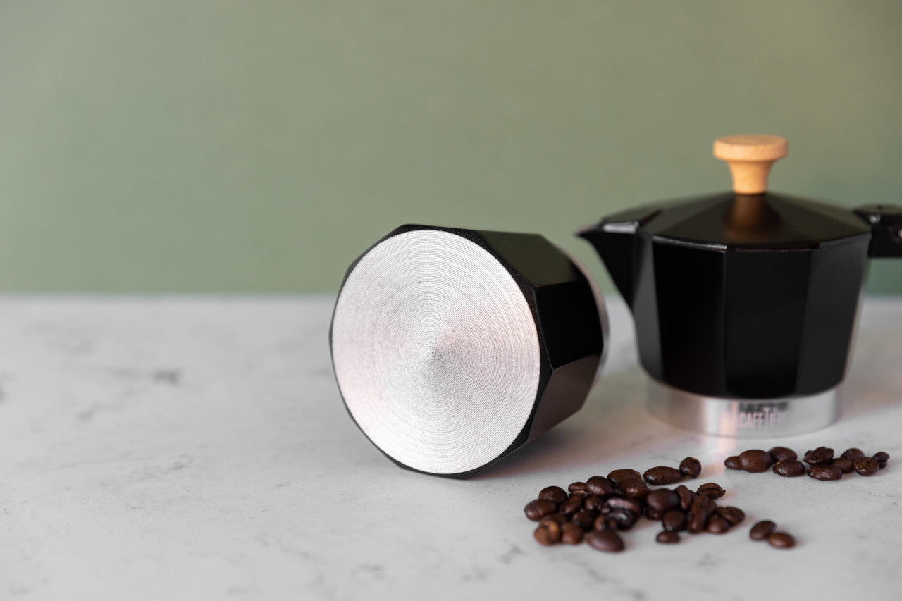 La Cafetière Venice Aluminium Espresso Maker 3 Cup / 150ml (Black)
