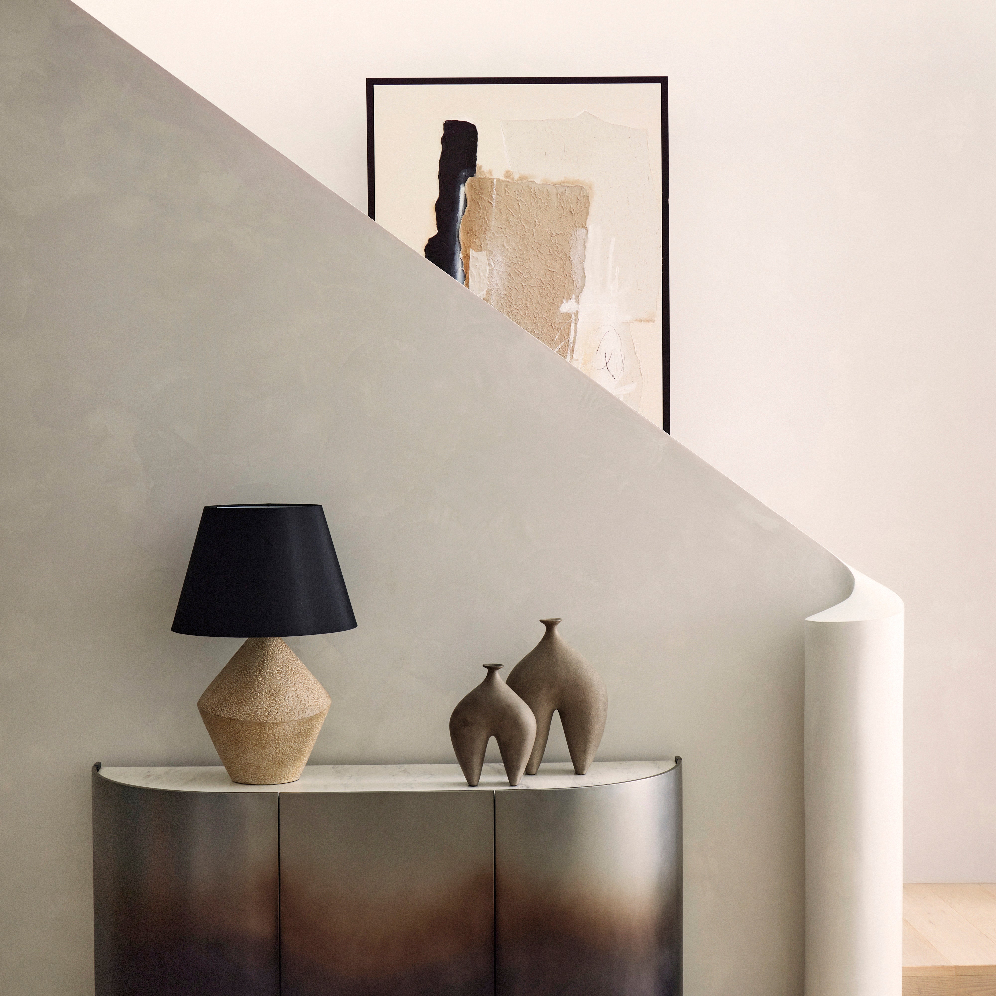 Grand Designs Pedrali Hand Painted Wall Art Brown