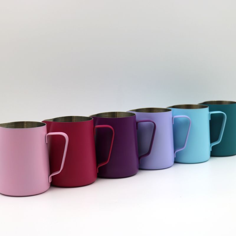 Rhino Classic Milk Pitcher 450ml (15oz) - Teal Blue