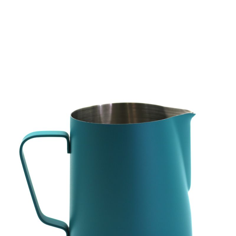 Rhino Classic Milk Pitcher 450ml (15oz) - Teal Blue