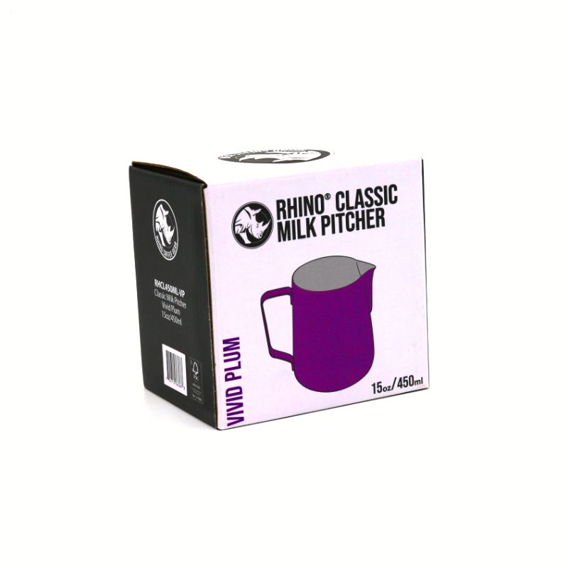 Rhino Classic Milk Pitcher 450ml (15oz) - Vivid Plum