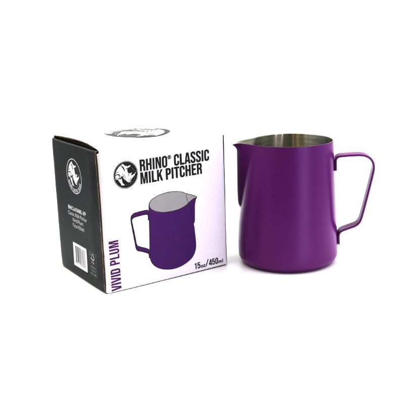 Rhino Classic Milk Pitcher 450ml (15oz) - Vivid Plum