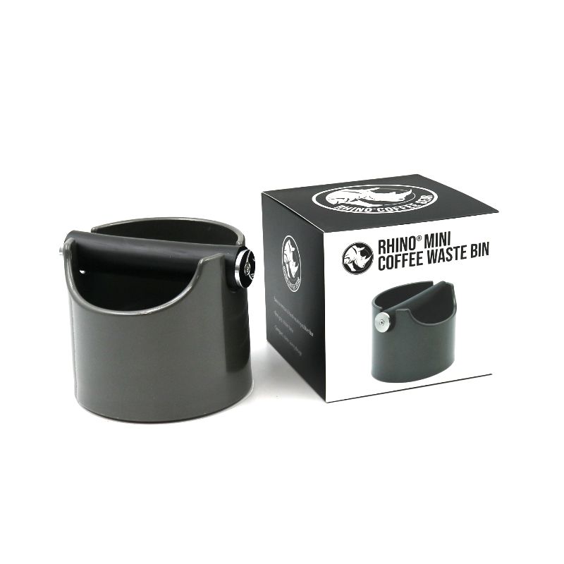 Rhino Mini Waste Bin - Gun Metal Grey
