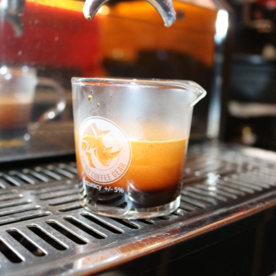 Rhino Double Spout Shot Glass