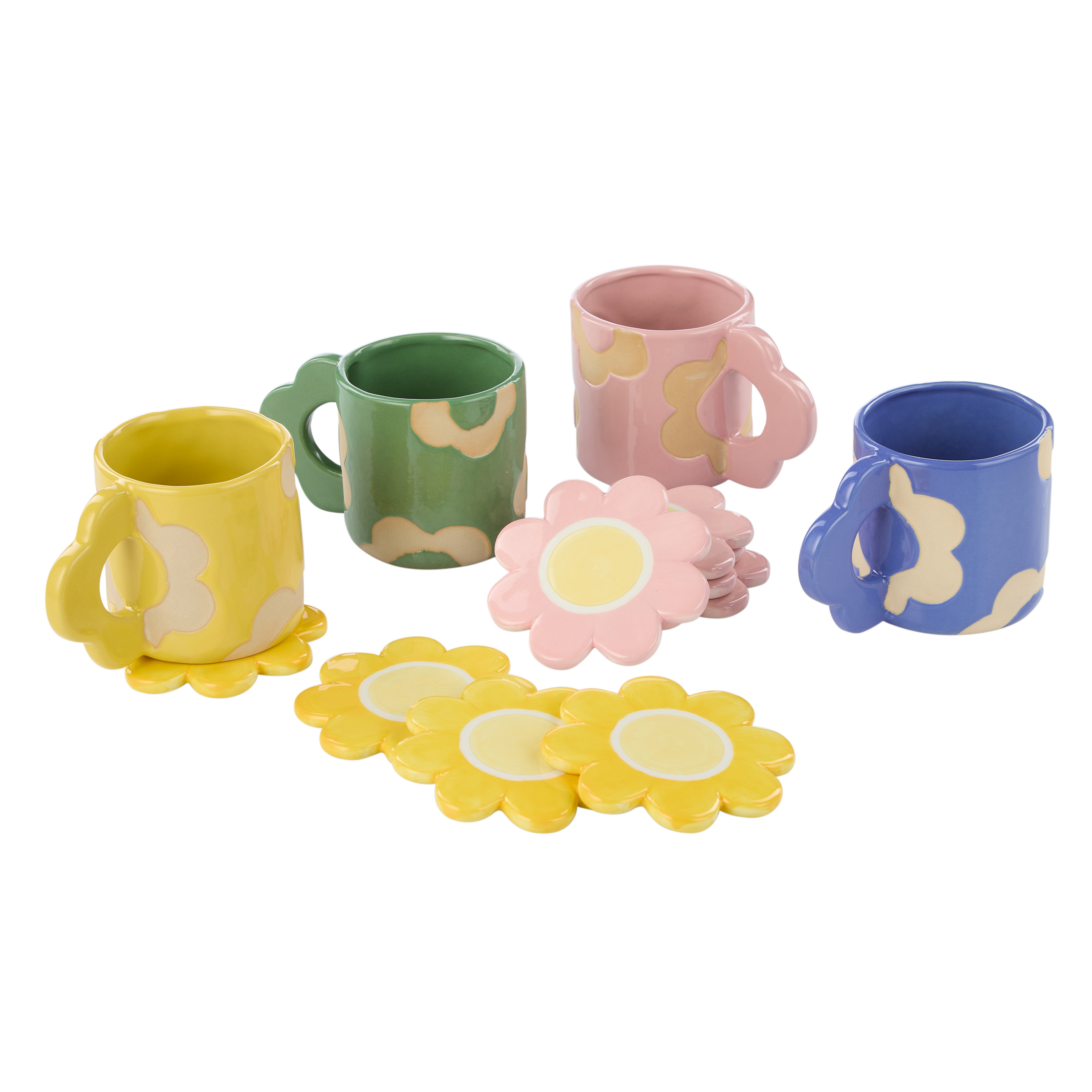 Emporium Posey Flower Mug Pink