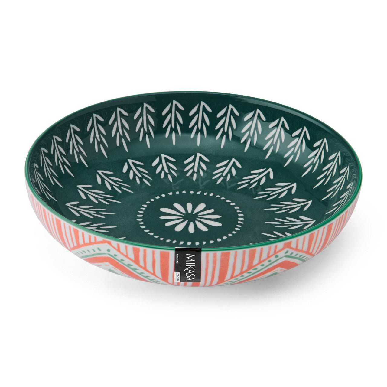 Mikasa Glazed Stoneware Coupe Bowl 21cm (Folk)