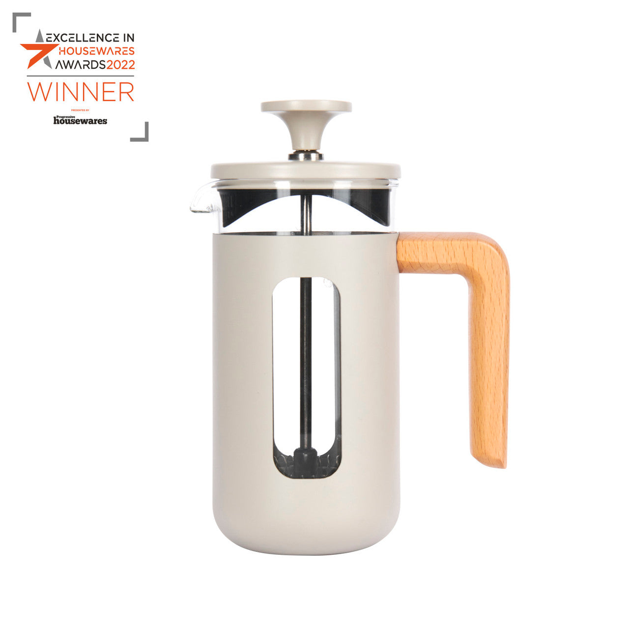La Cafetière Pisa Stainless Steel Cafetière 3 Cup / 350ml (Latte)