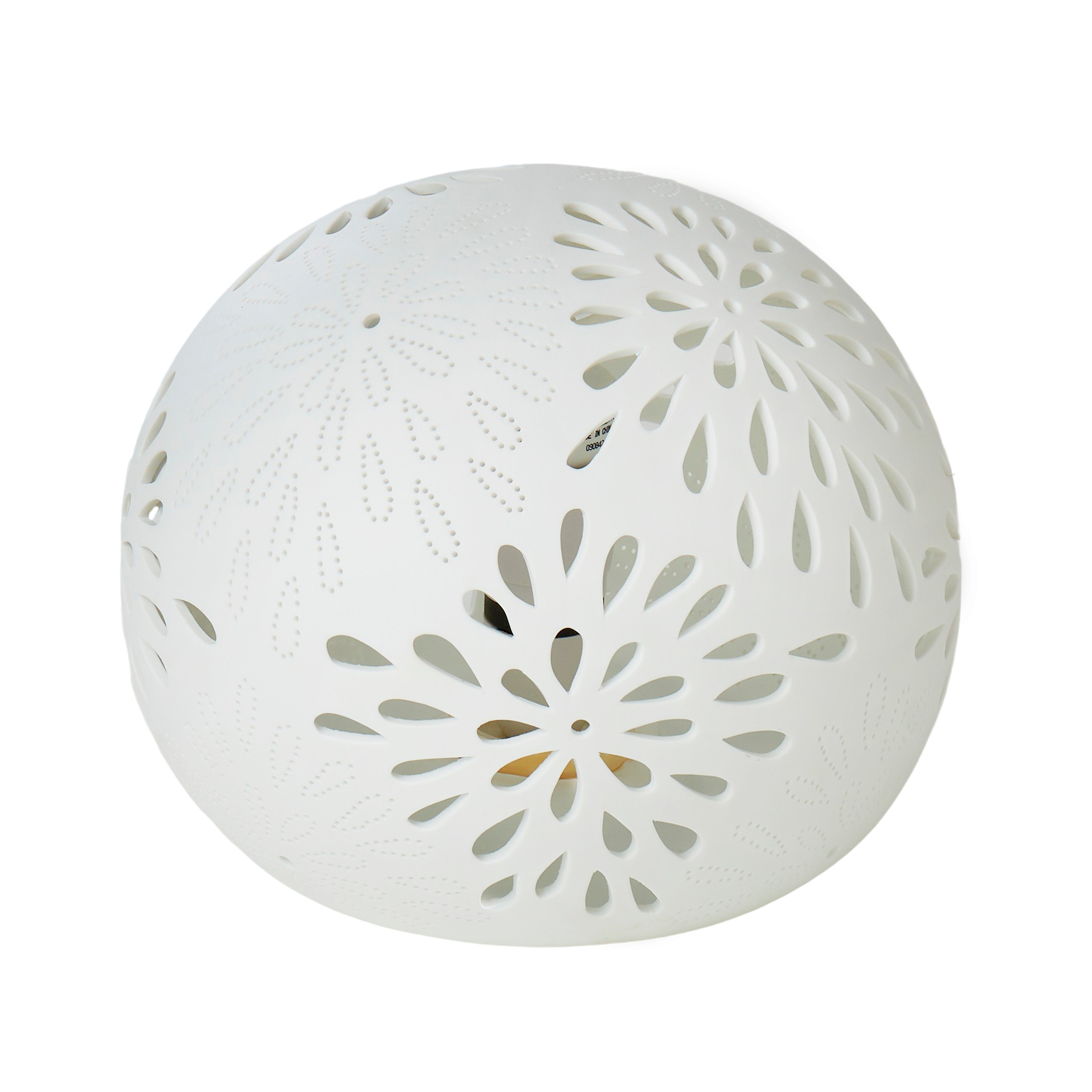 Amalfi Round Lamp Cutout White