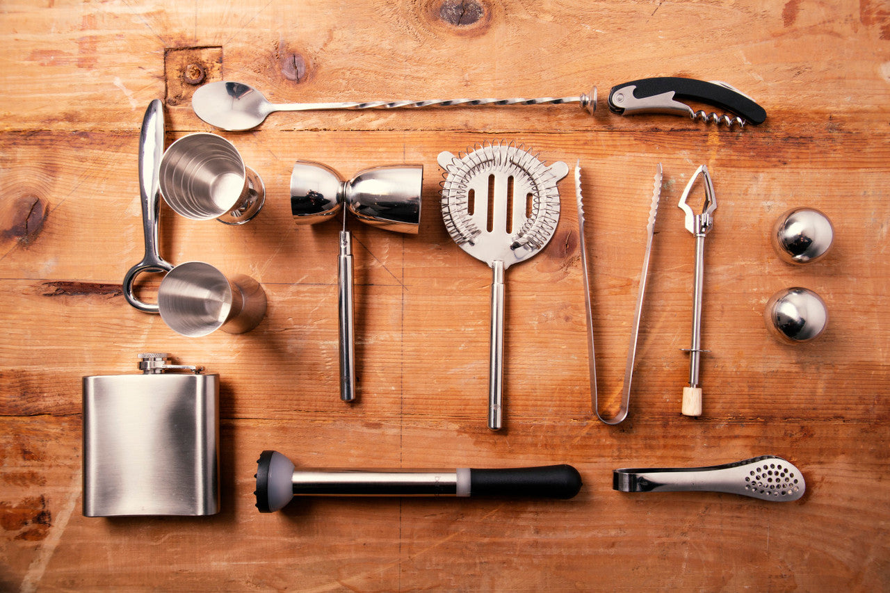 BarCraft Stainless Steel Cocktail Muddler