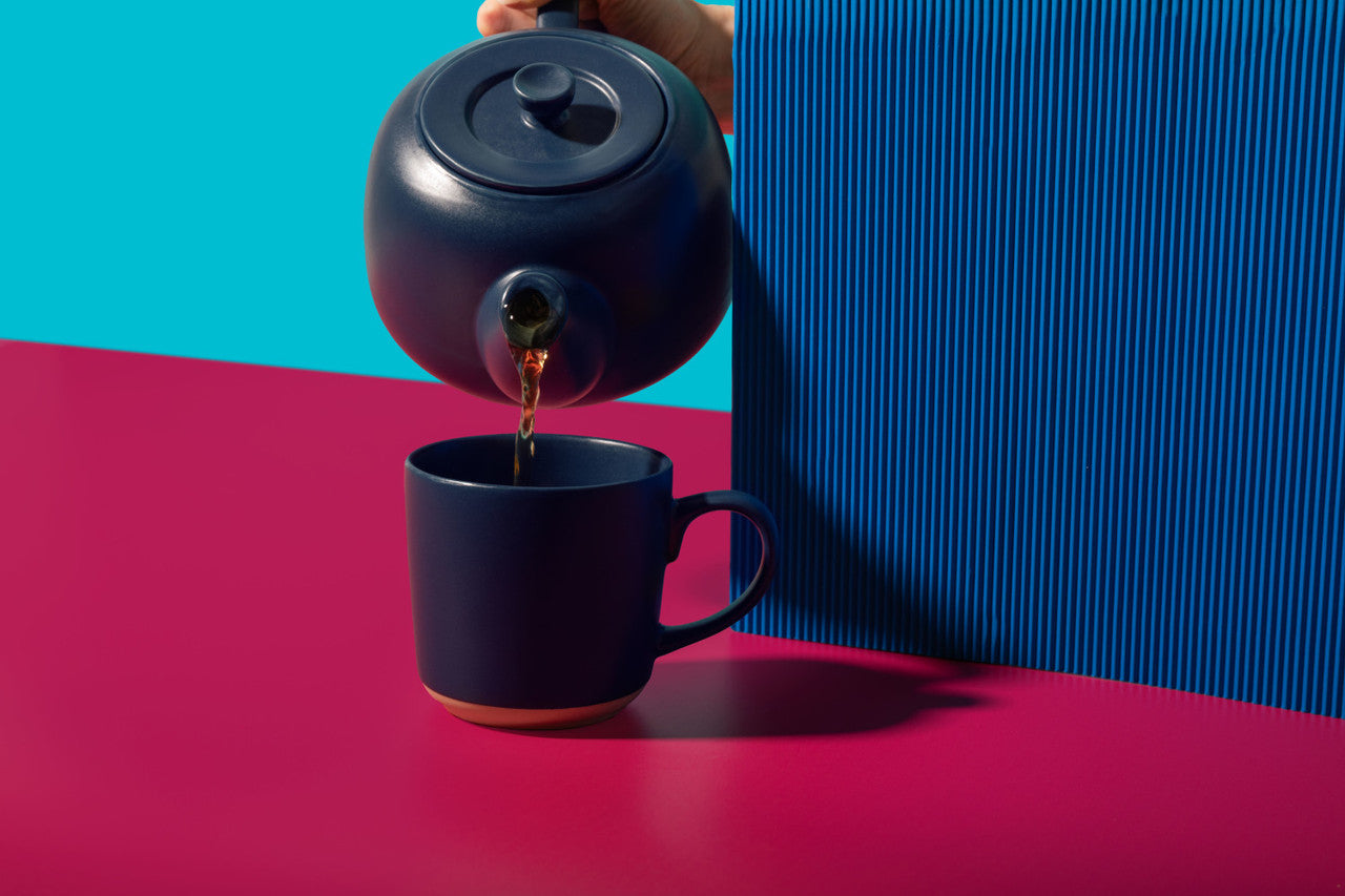 La Cafetière Ceramic Coffee Mug 350ml (Navy)
