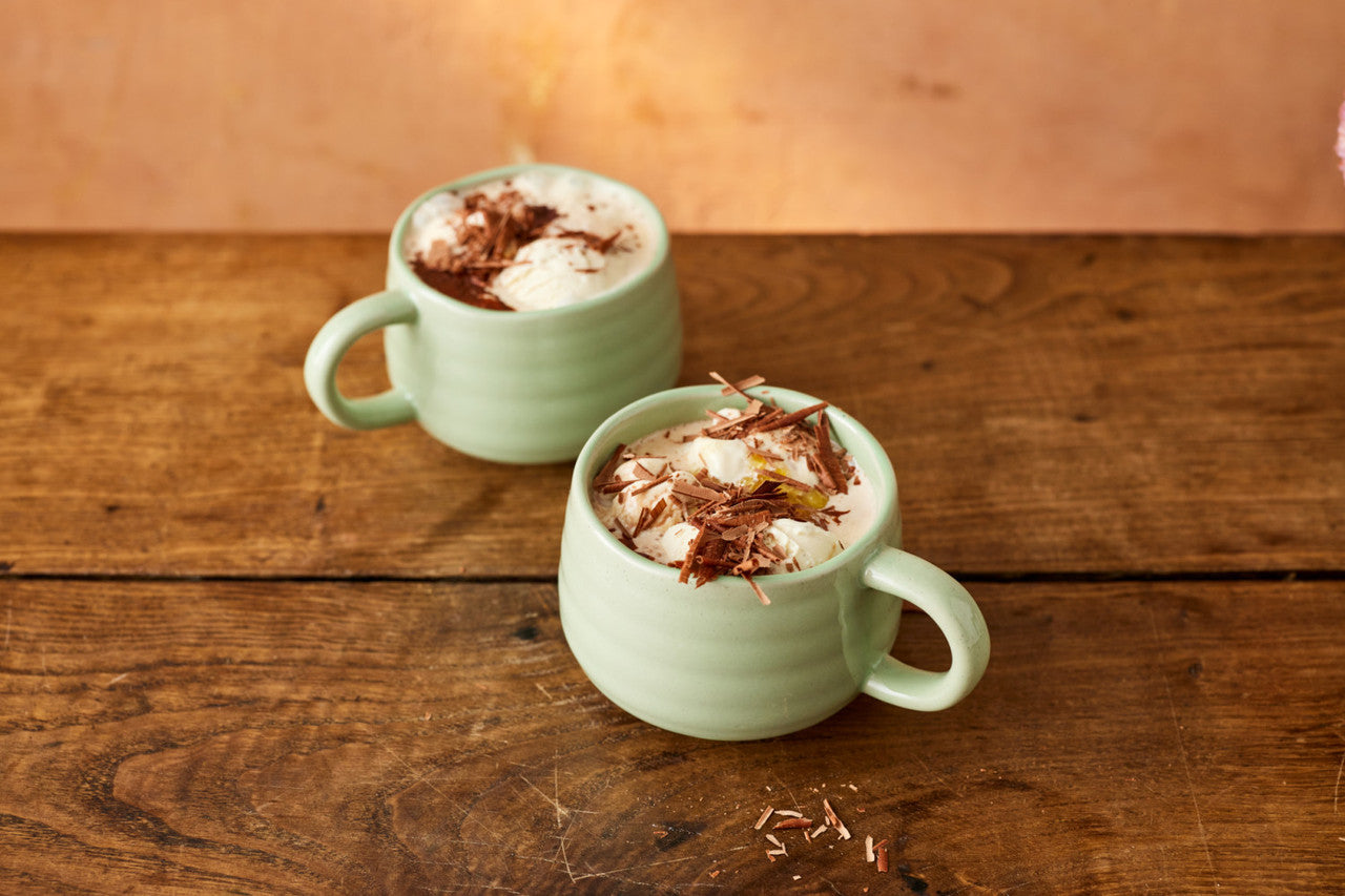 Jamie Oliver Big Love 375ml Cosy Cuppa Mug Green