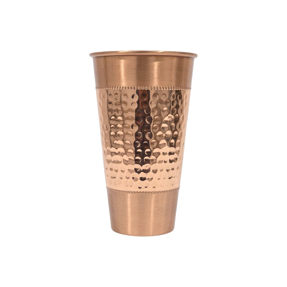 Zurit Heritage Hammered Premium Copper Cup - 450ml