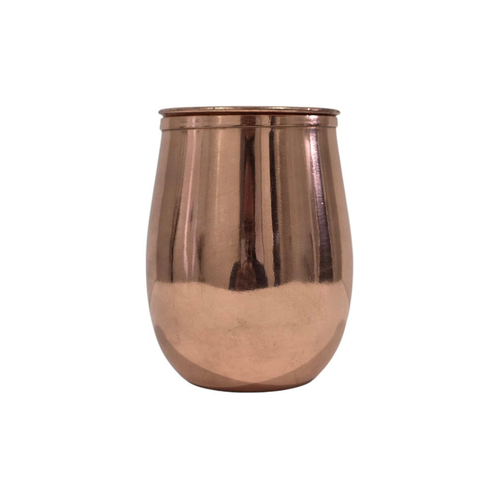 Zurit Luxe Premium Copper Cup with Lid - 300ml