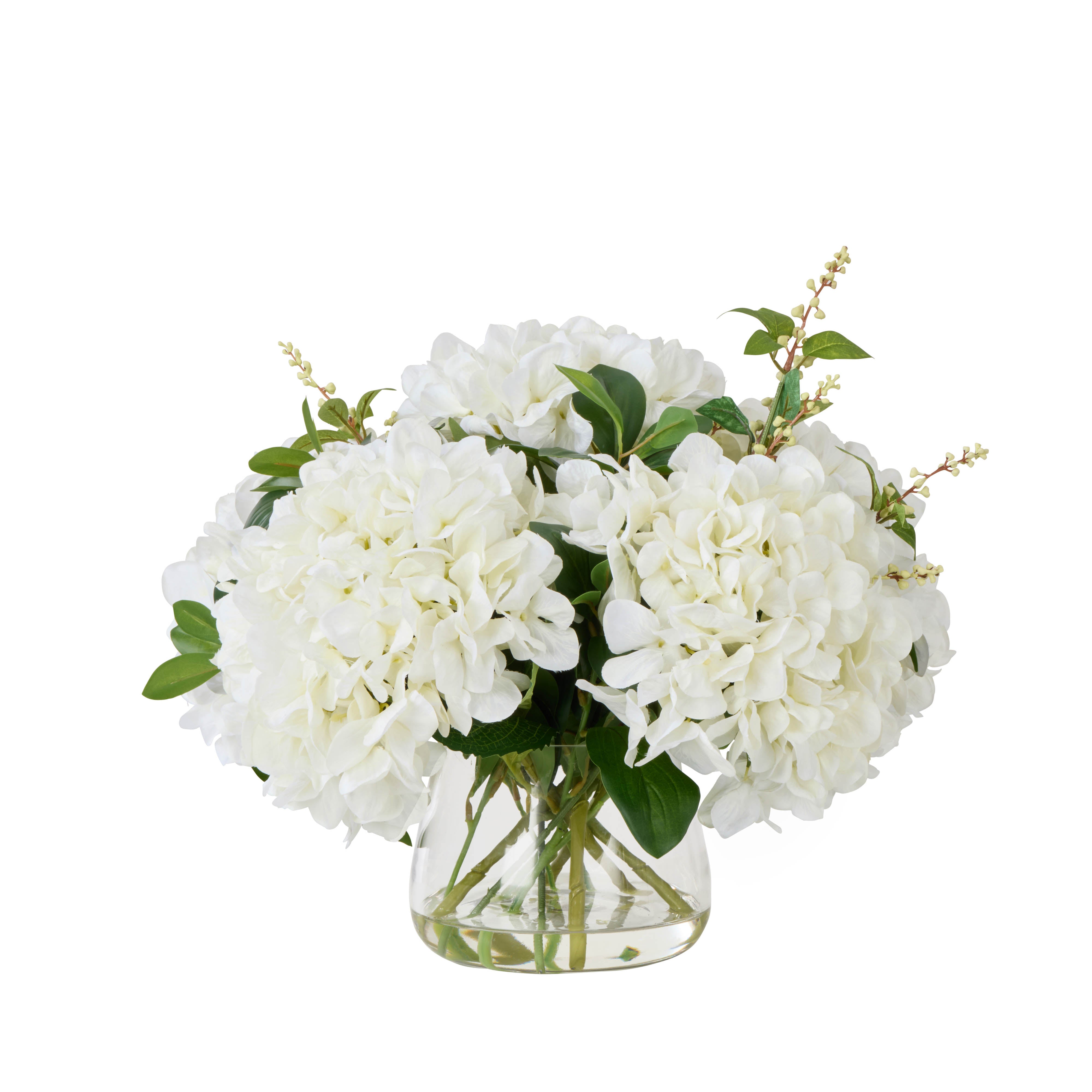 Rogue Hydrangea Nite Berry - Classic Bowl White