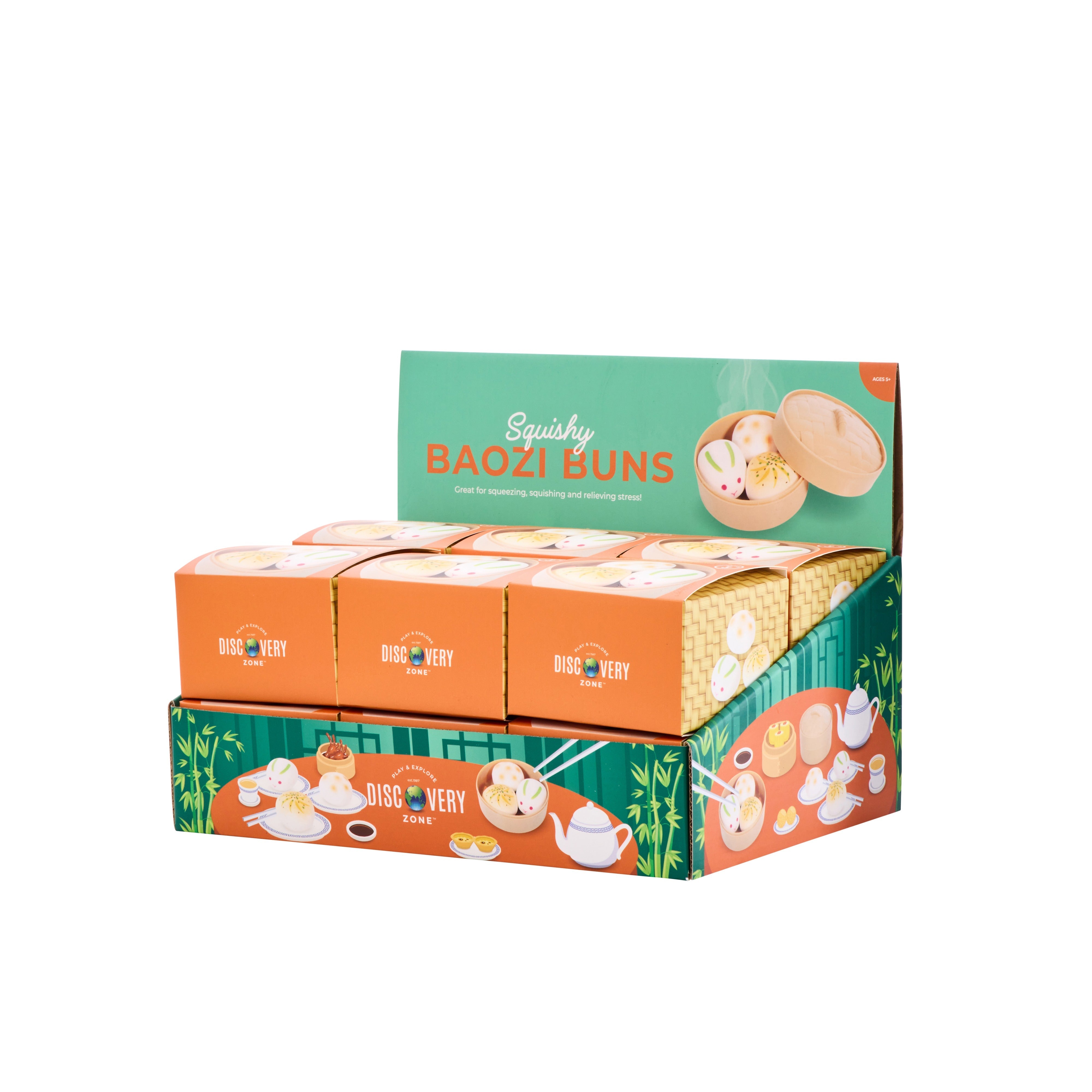 Discovery Zone Squishy Baozi Buns White
