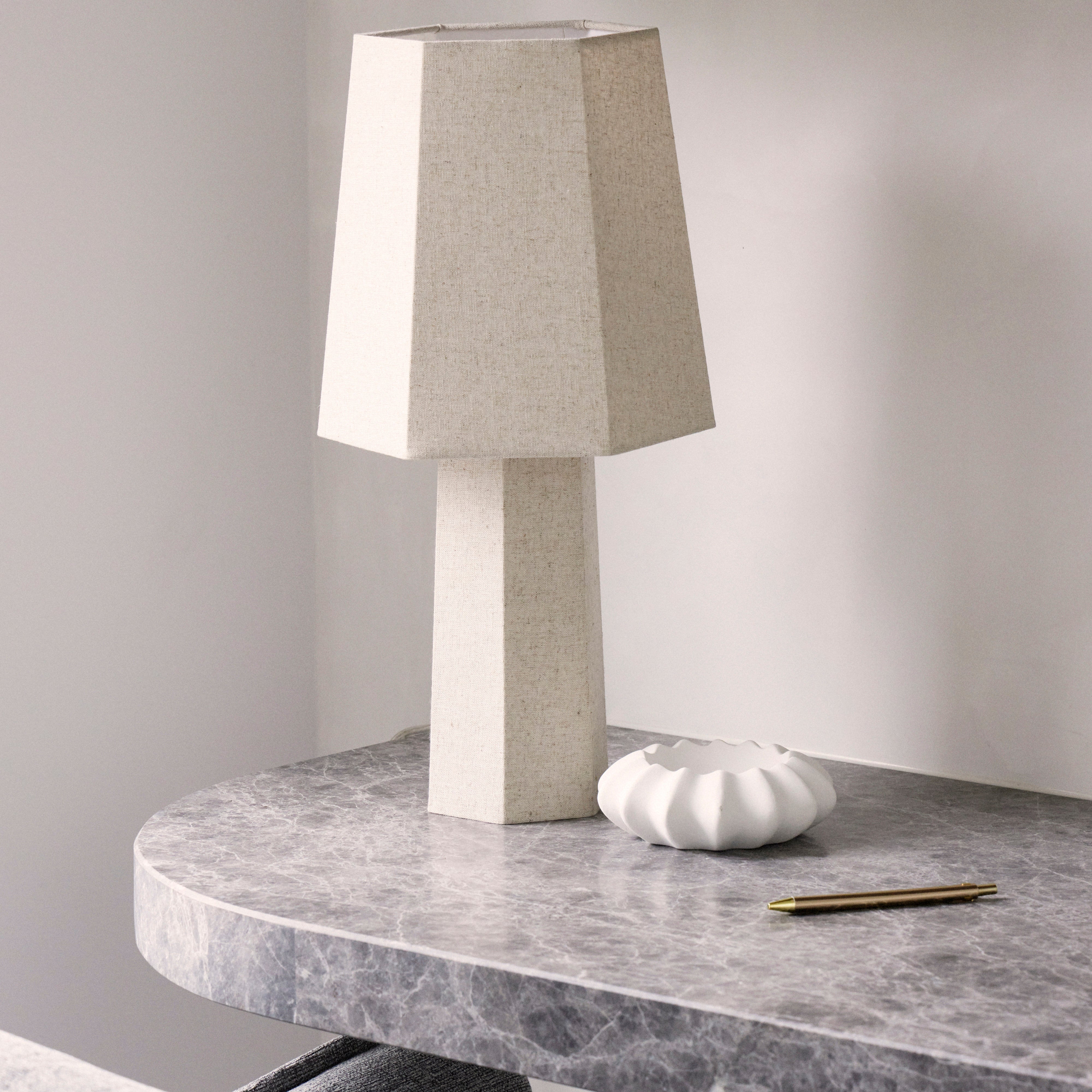 Amalfi Blaire Table Lamp Natural