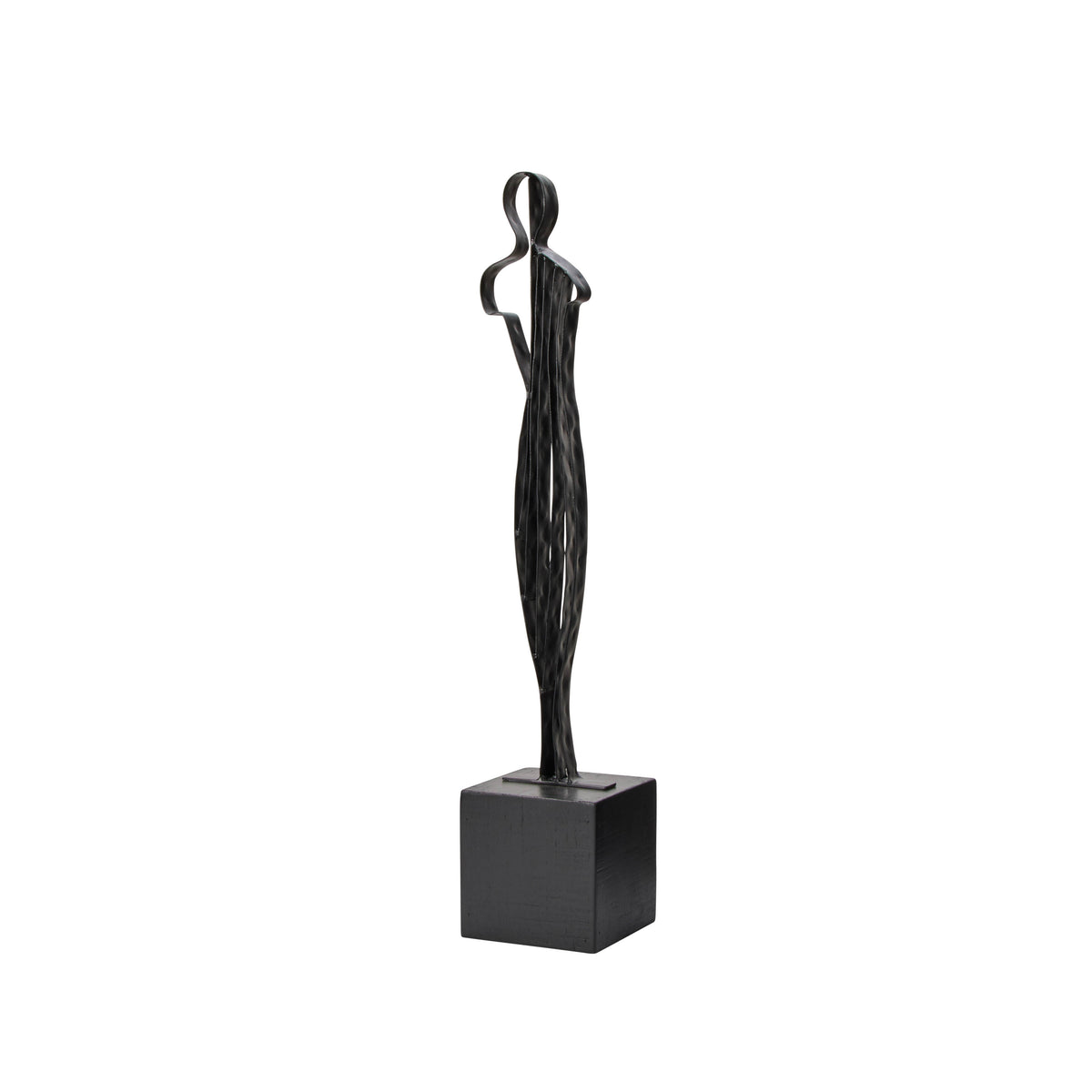 Amalfi Silhouette Sculpture Black
