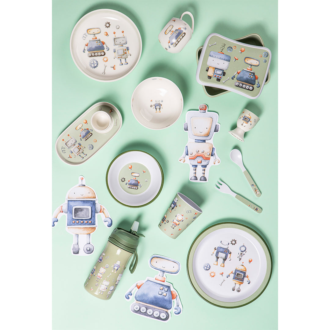Ashdene Robots Drink Bottle