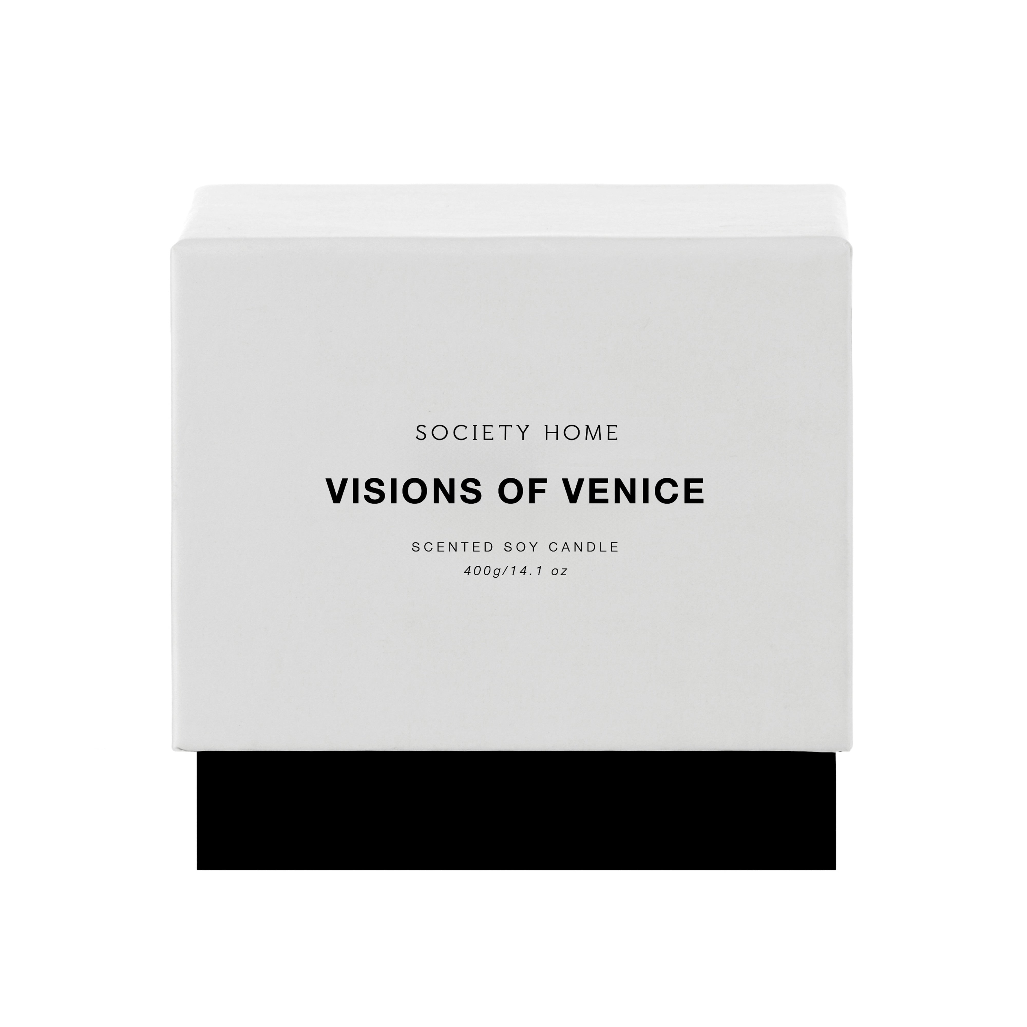 Society Home Visions of Venice Scented Soy Candle 400g