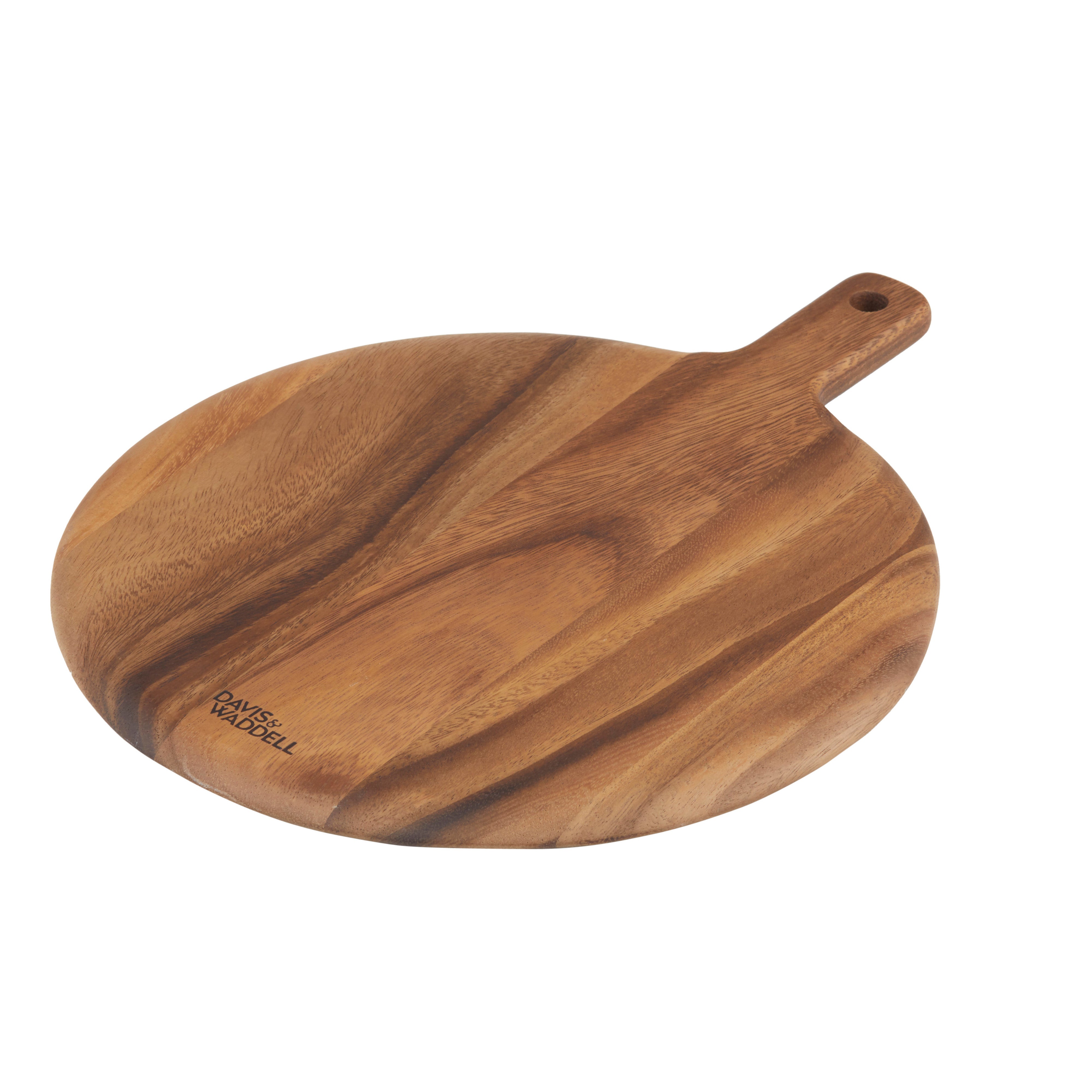 Davis & Waddell Arden Acacia Wood Round Paddle Board 38cm Natural