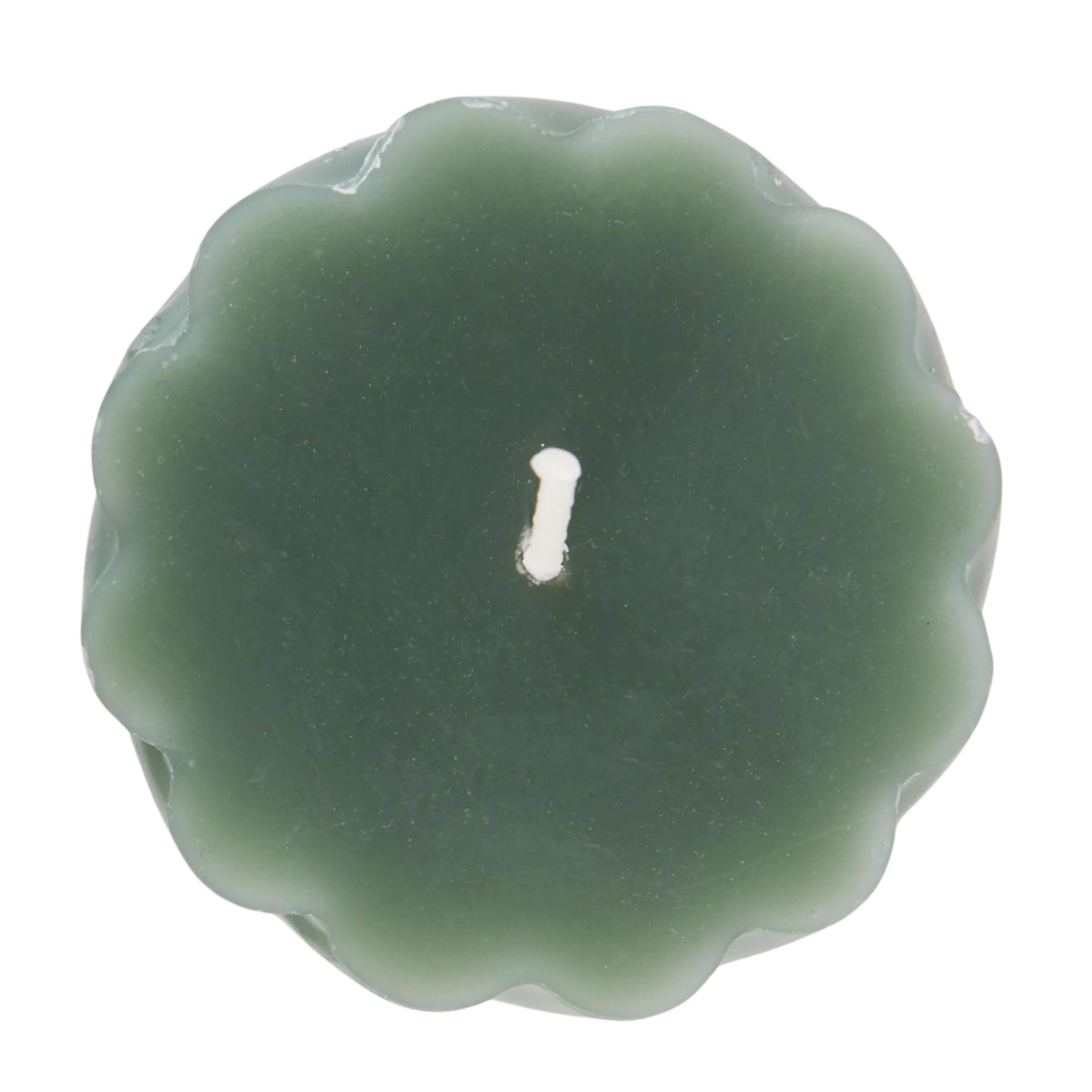 Amalfi Maisie Swirl Pillar Candle Green