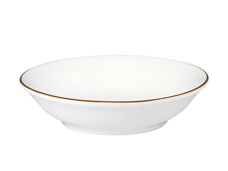 Maxwell & Williams White Gold Round Sauce Dish 9.5cm