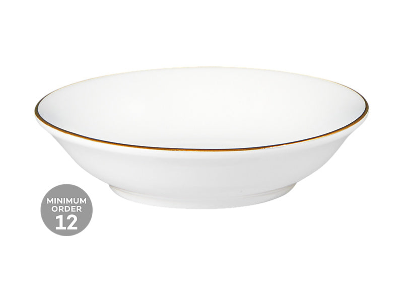 Maxwell & Williams White Gold Round Sauce Dish 9.5cm