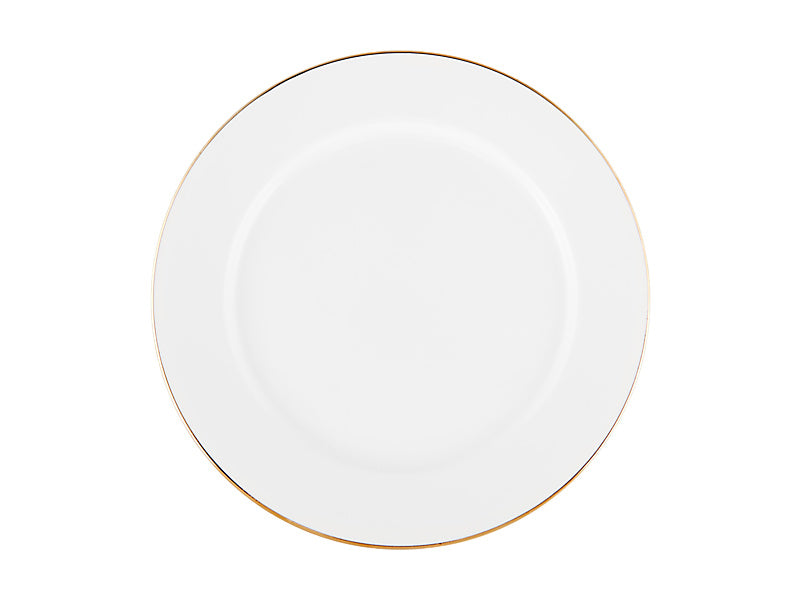 Maxwell & Williams White Gold Rim Entree Plate 23cm