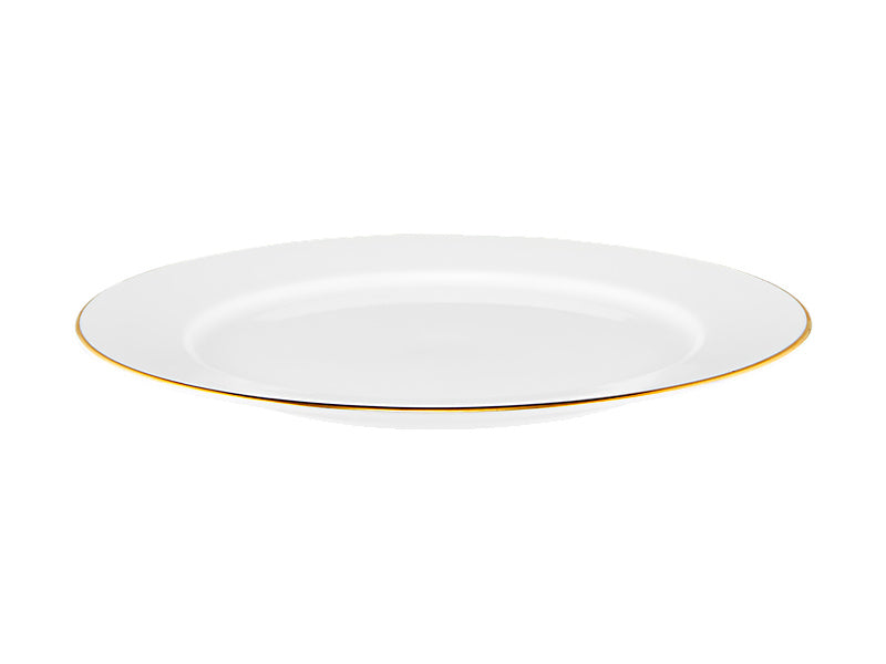 Maxwell & Williams White Gold Rim Entree Plate 23cm