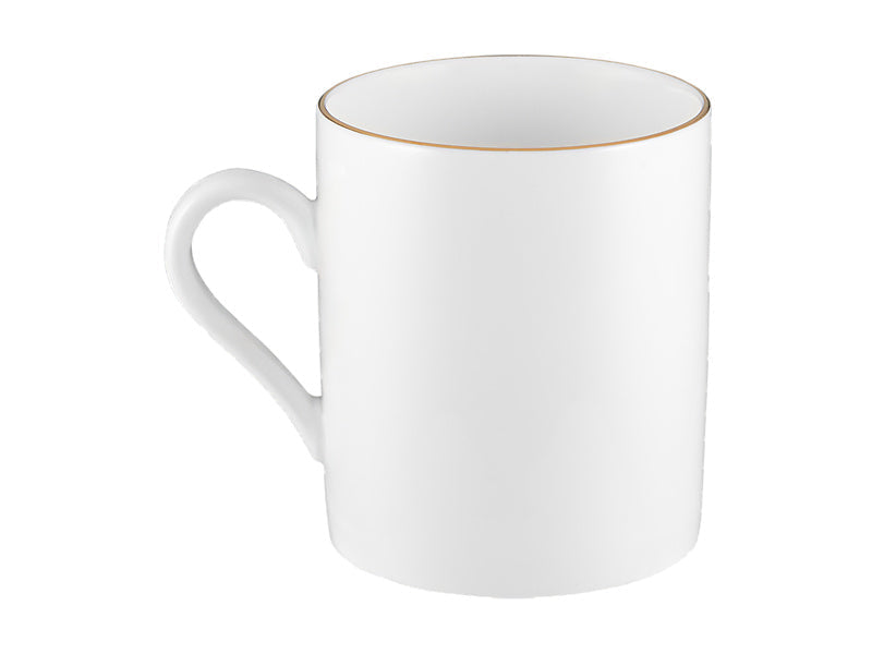 Maxwell & Williams White Gold Mug Cylindrical 300ml