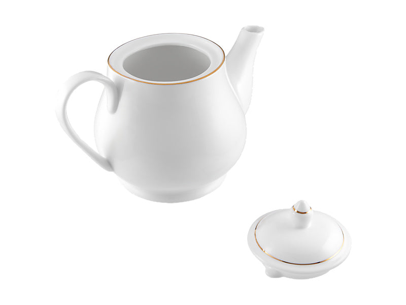 Maxwell & Williams White Gold Teapot 1L