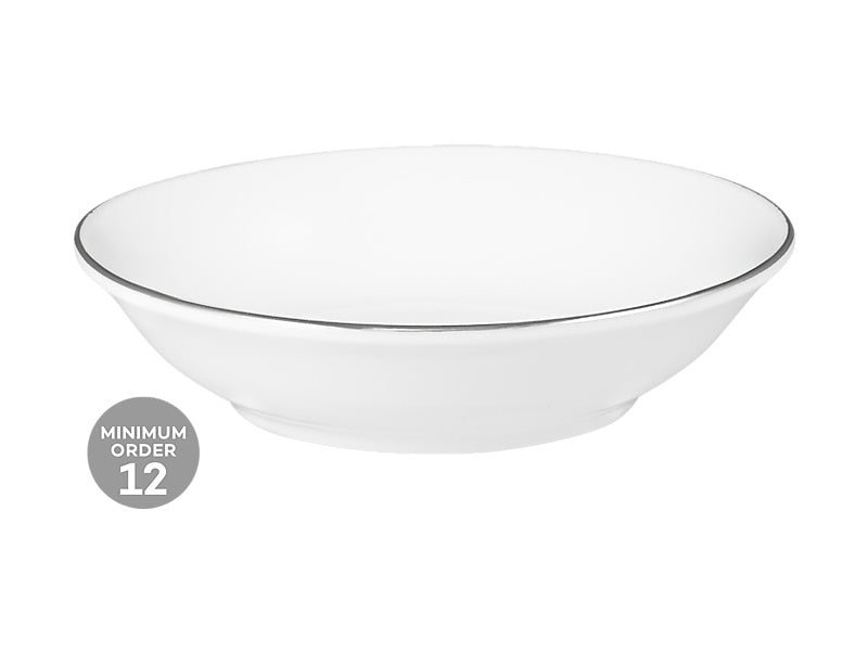 Maxwell & Williams White Platinum Round Sauce Dish 9.5cm