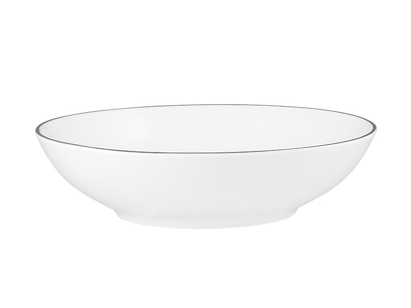 Maxwell & Williams White Platinum Coupe Bowl Shallow 18.5 x 5cm