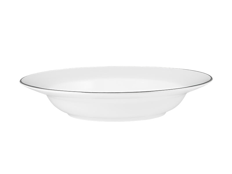 Maxwell & Williams White Platinum Rim Soup Bowl 23 x 4.5cm