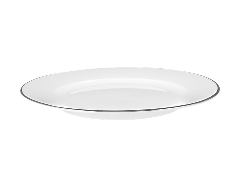 Maxwell & Williams White Platinum Rim Side Plate 19cm