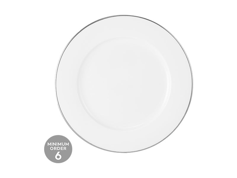 Maxwell & Williams White Platinum Rim Side Plate 19cm