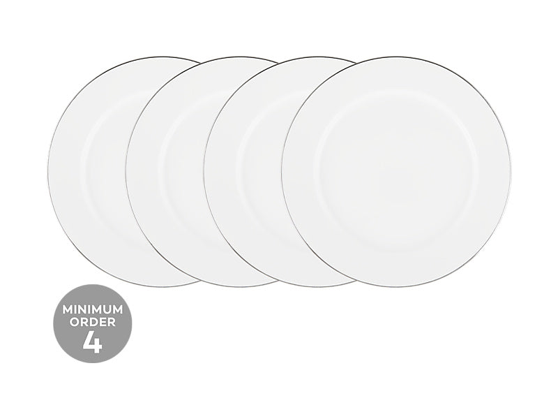 Maxwell & Williams White Platinum Rim Entree Plate 23cm