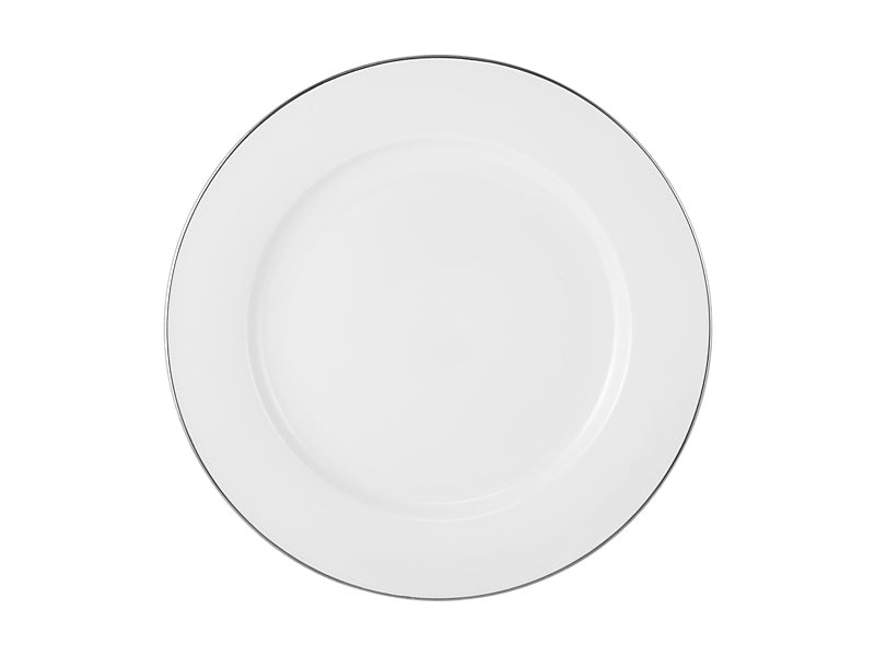 Maxwell & Williams White Platinum Rim Dinner Plate 27.5cm