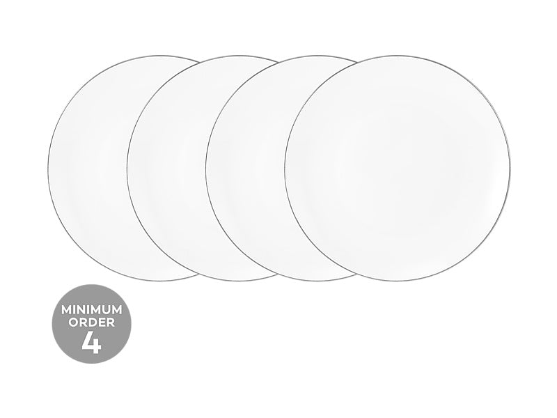 Maxwell & Williams White Platinum Coupe Side Plate 19cm