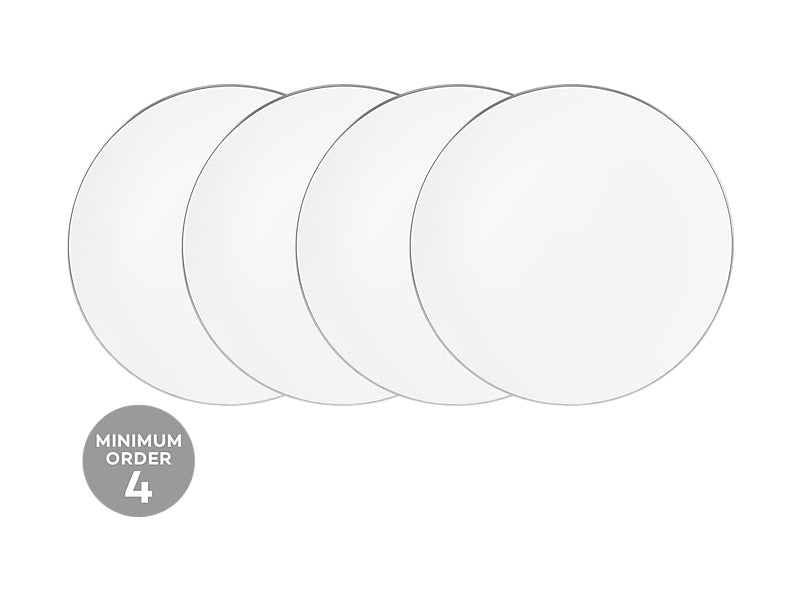 Maxwell & Williams White Platinum Coupe Entree Plate 23cm