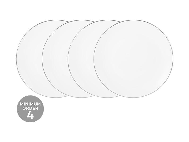 Maxwell & Williams White Platinum Coupe Dinner Plate 27.5cm