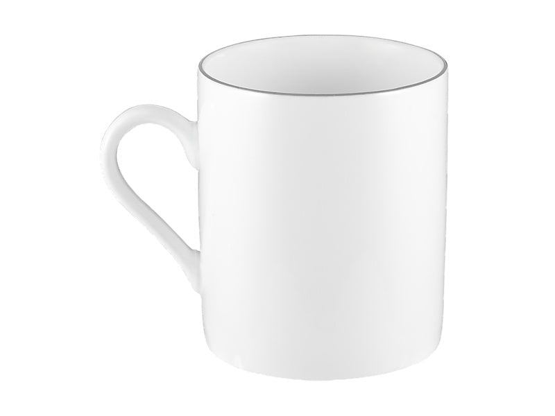 Maxwell & Williams White Platinum Mug Cylindrical 300ml