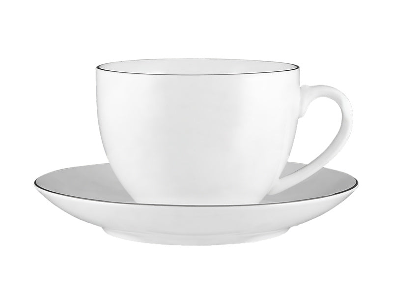 Maxwell & Williams White Platinum Cup & Saucer 260ml