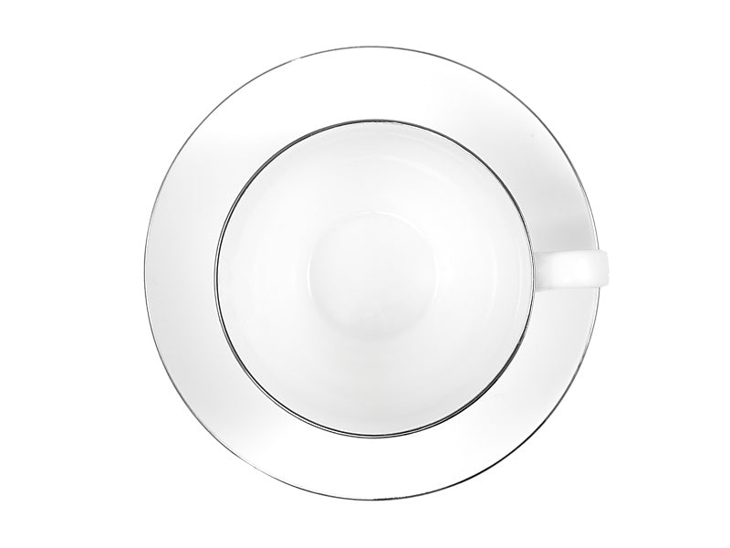 Maxwell & Williams White Platinum Cup & Saucer 260ml