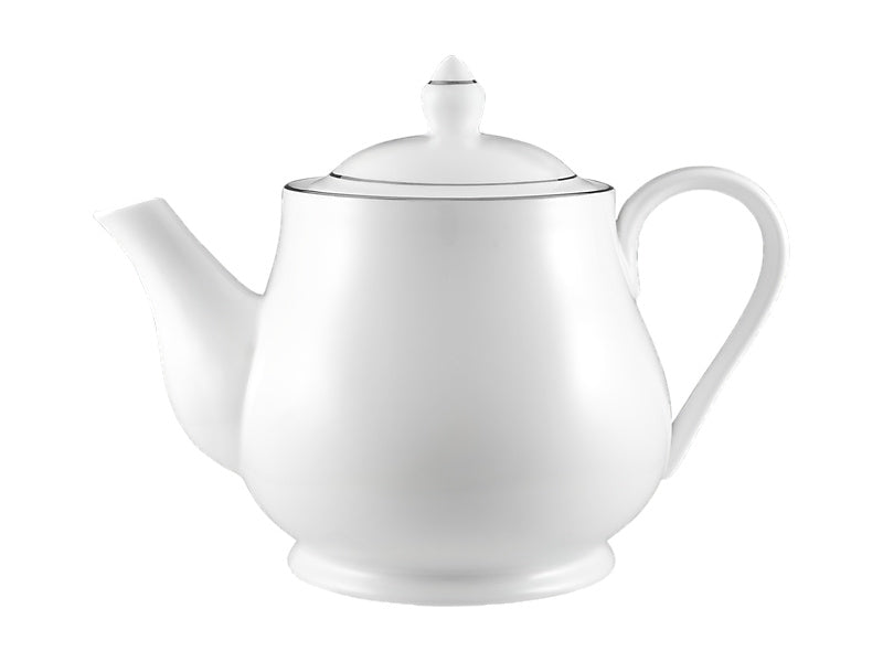 Maxwell & Williams White Platinum Teapot 1L