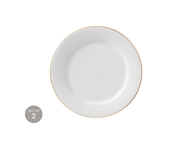Maxwell & Williams White Gold Rim Charger Plate 31cm