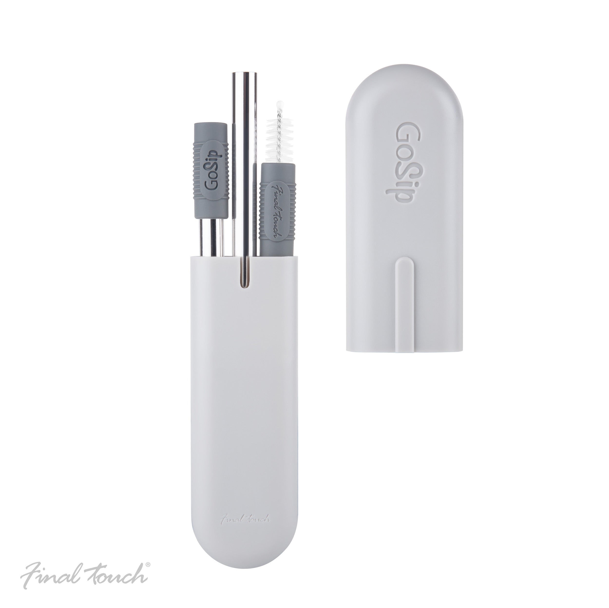 Go Sip Stainless Steel Multi Use Straws In Gift Box