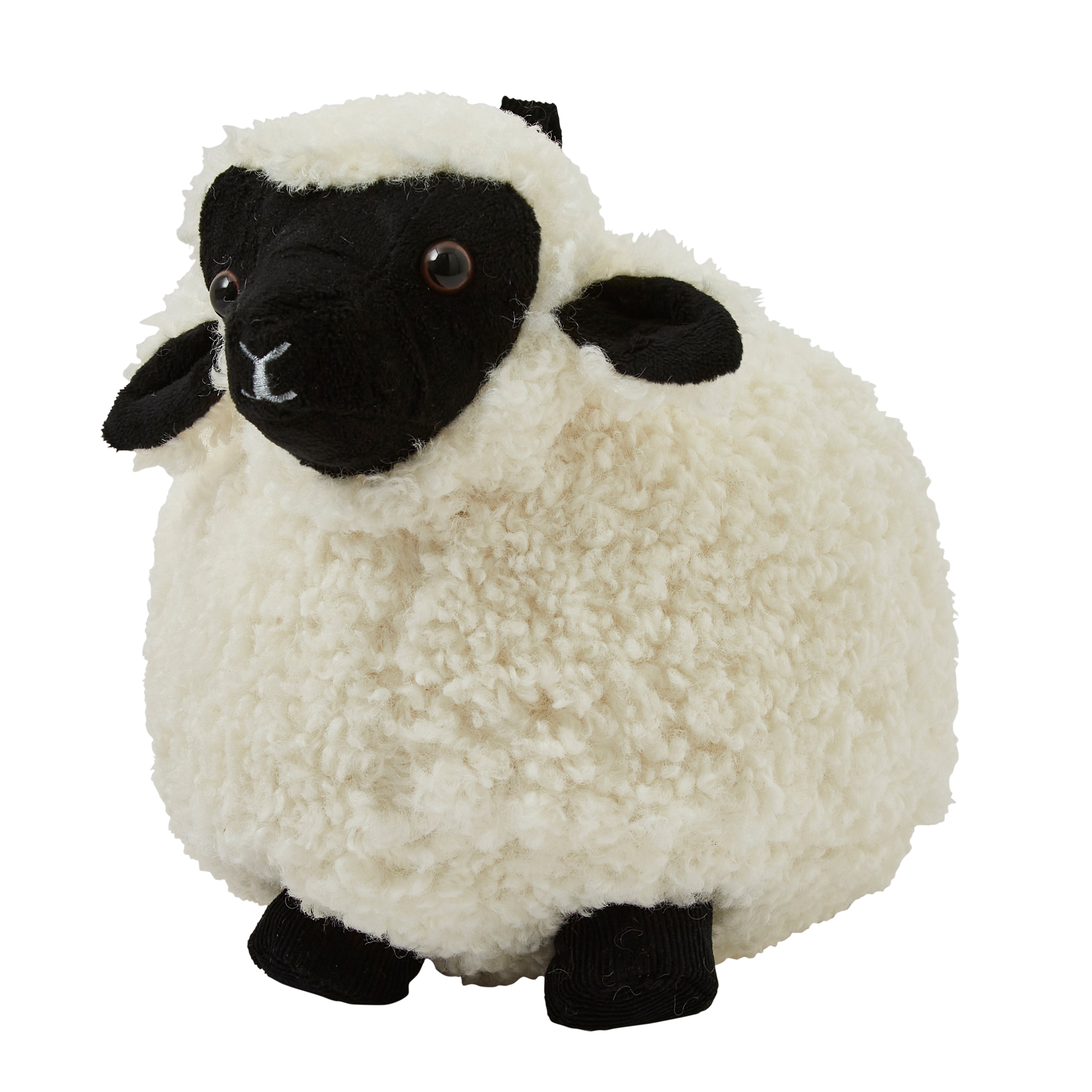 Ulster Weavers Finbar Sheep Shaped Doorstop Cream
