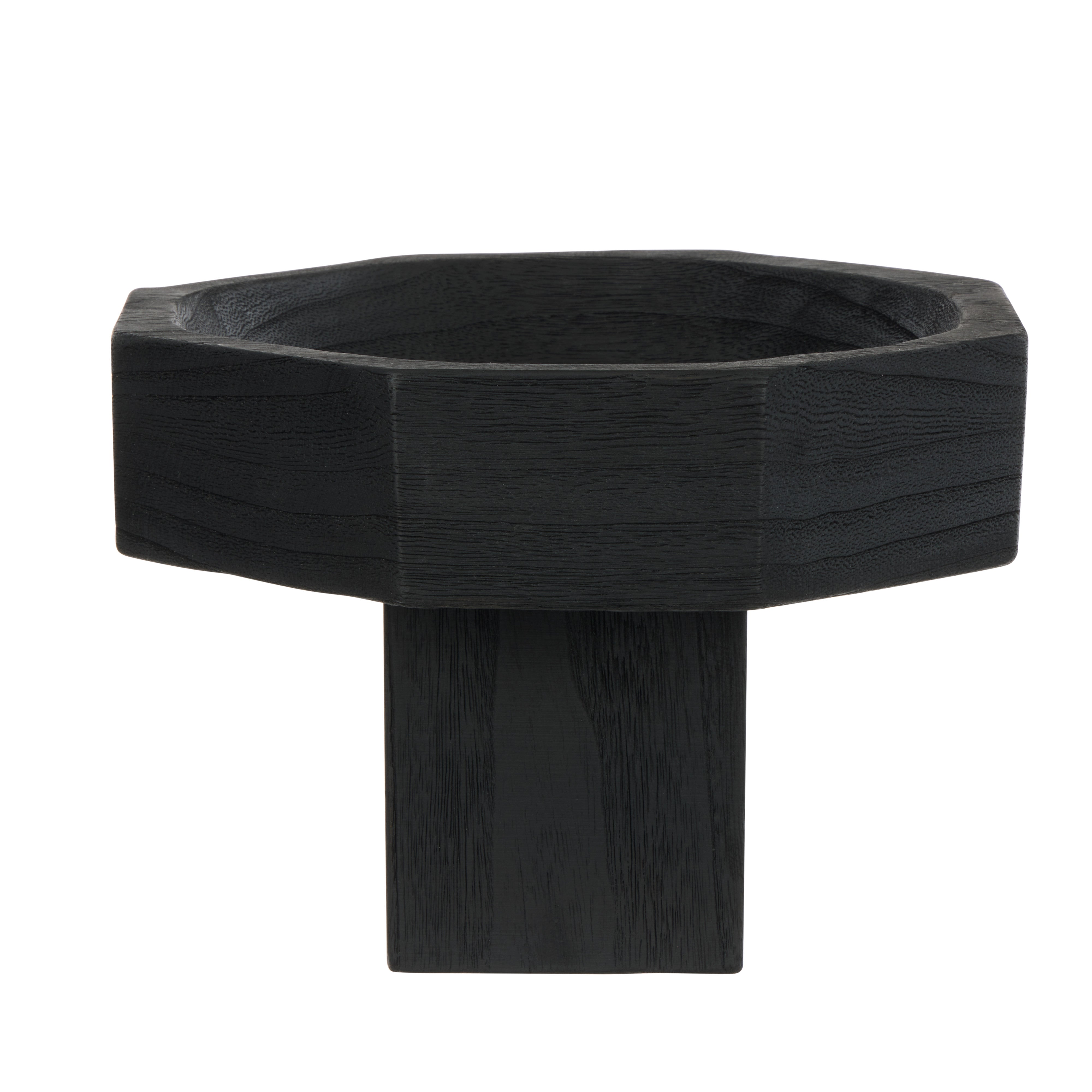 Amalfi Lyra Wooden Tray Flat Black